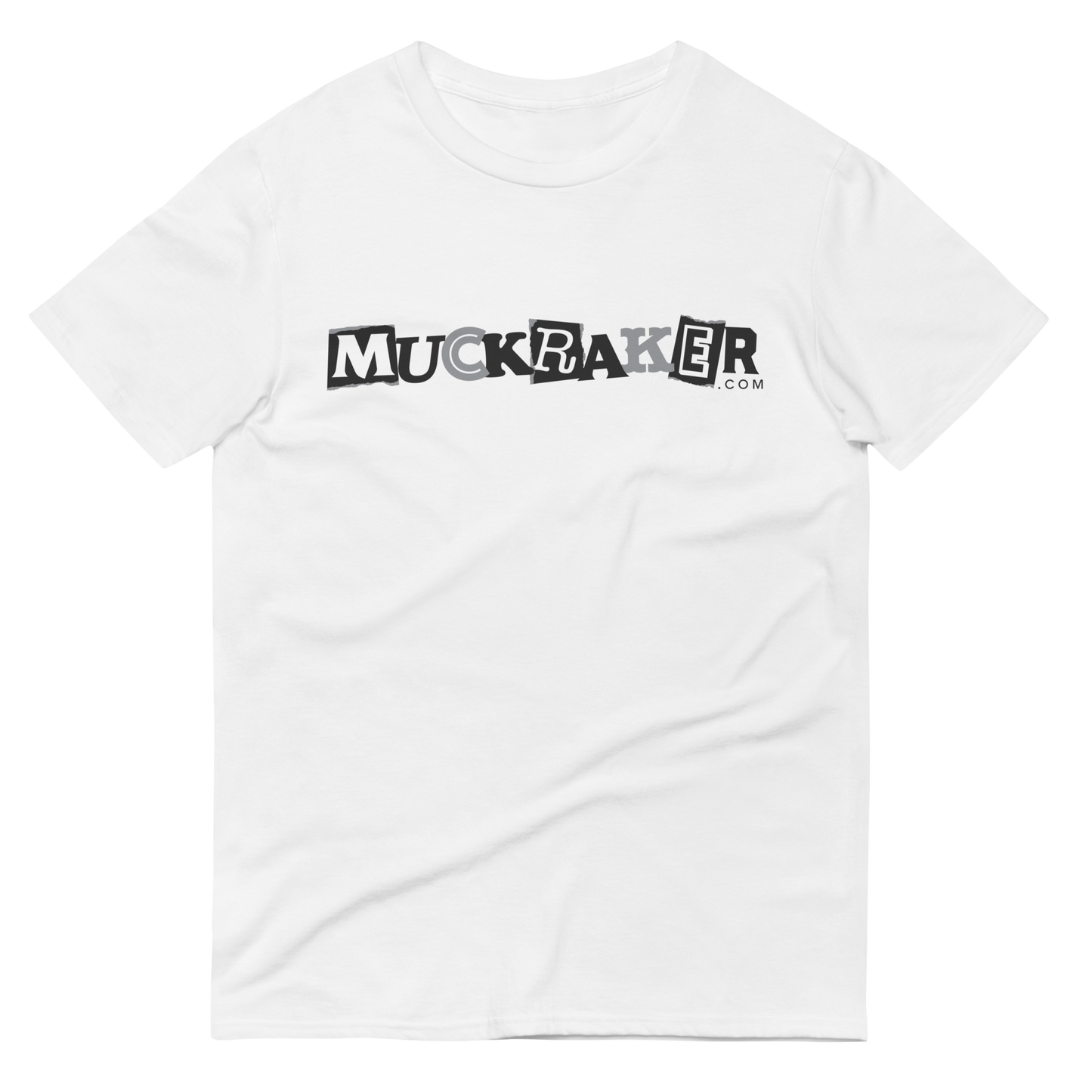 Muckraker Unisex Short-Sleeve T-Shirt White