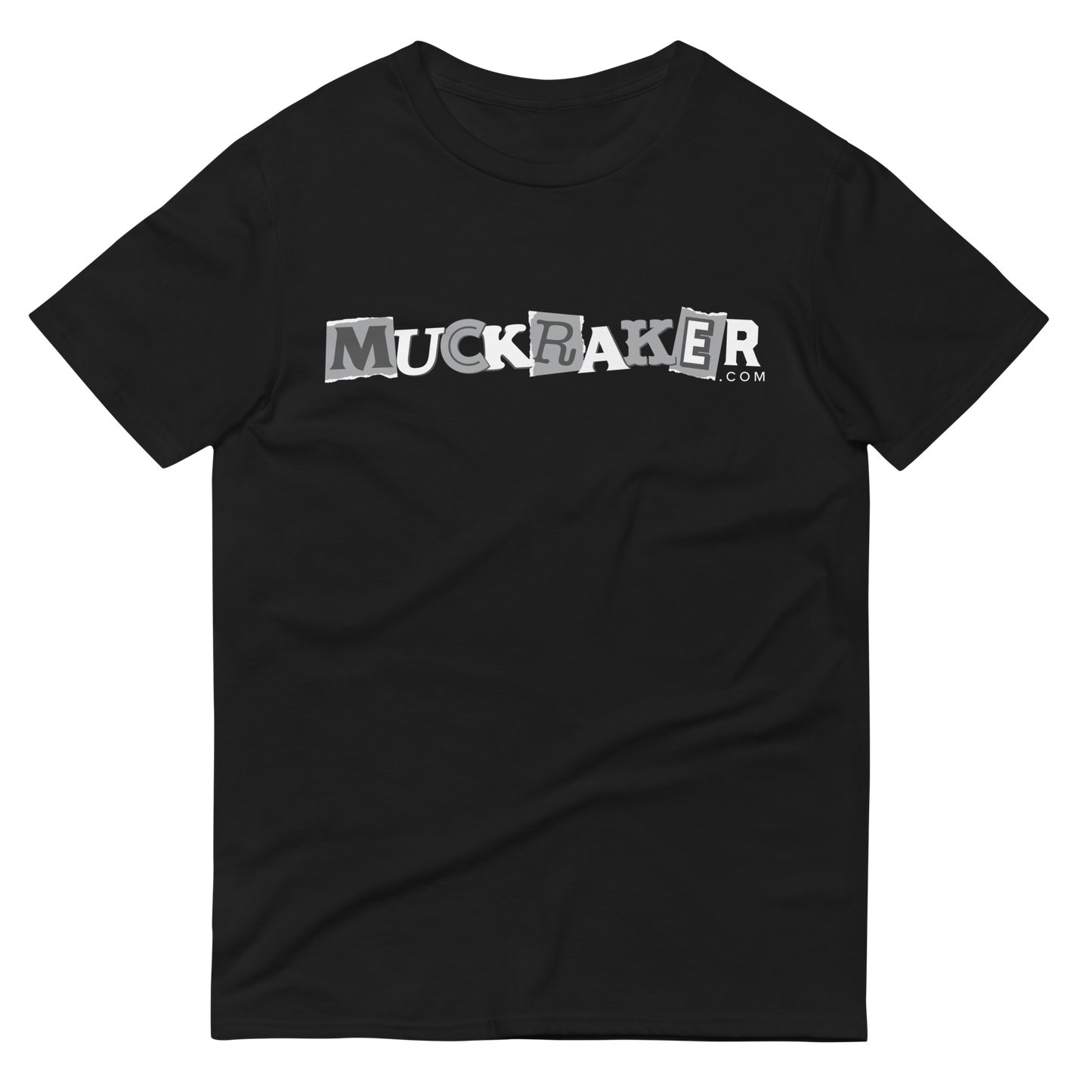 Muckraker Unisex Short-Sleeve T-Shirt Black
