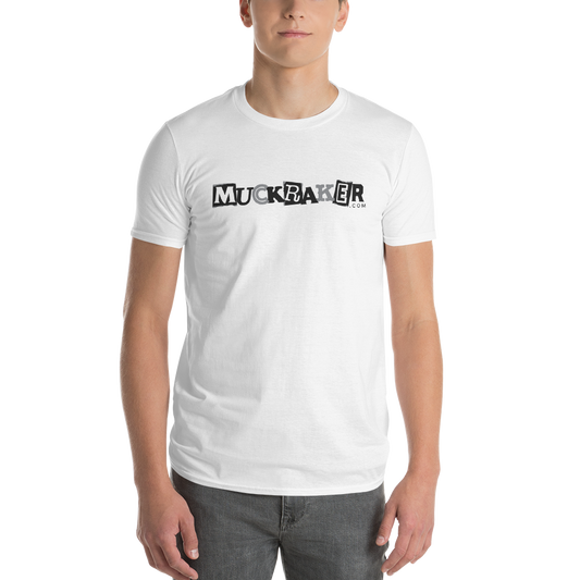Muckraker Unisex Short-Sleeve T-Shirt White