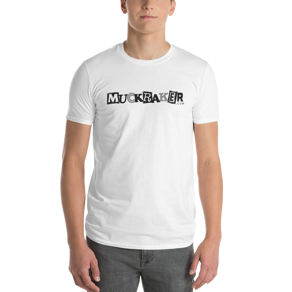 Muckraker Unisex Short-Sleeve T-Shirt White